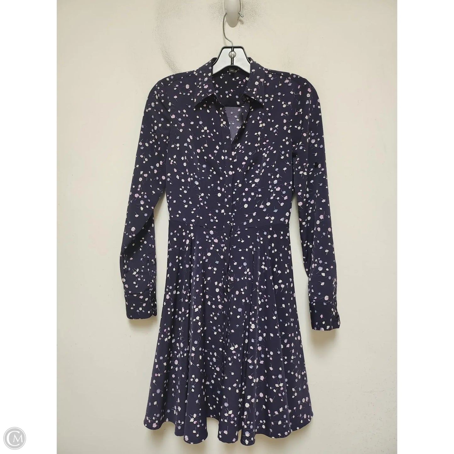 Dress Casual Short By Express In Purple, Size: Xs