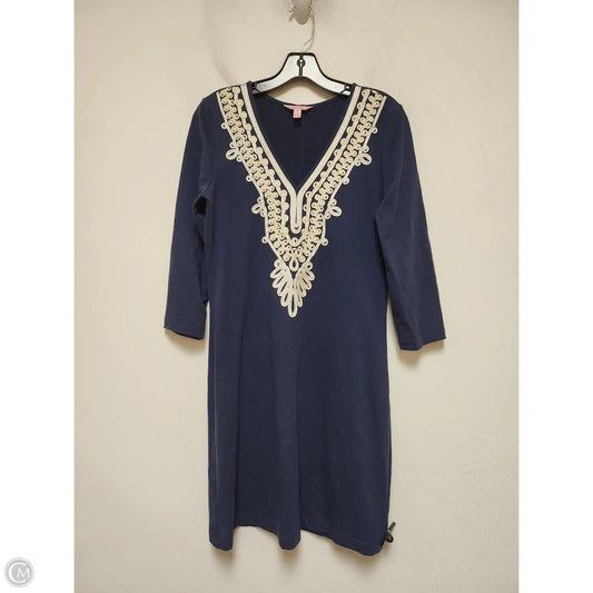 Dress Designer By Lilly Pulitzer In Navy, Size: M