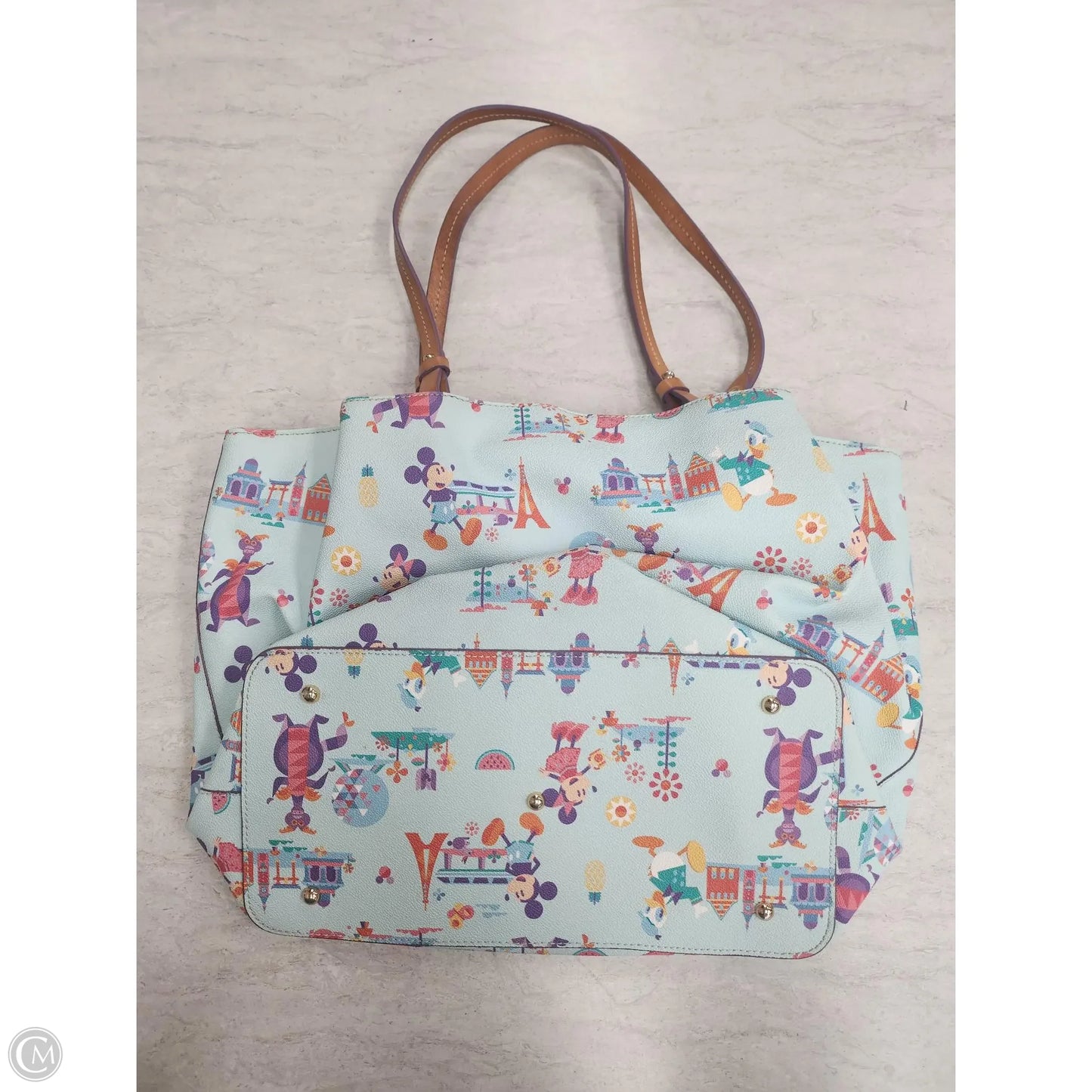Handbag Designer By Dooney And Bourke, Size: Large