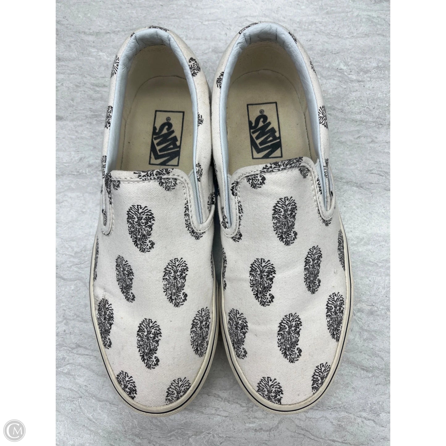 Shoes Sneakers By Vans In Paisley Print, Size: 9.5