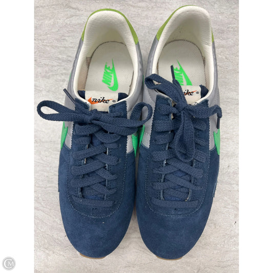 Shoes Athletic By Nike In Blue & Green, Size: 9.5