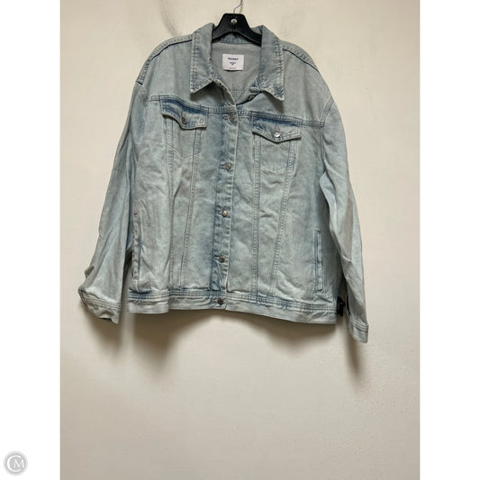 Jacket Denim By Old Navy In Blue Denim, Size: Xxl