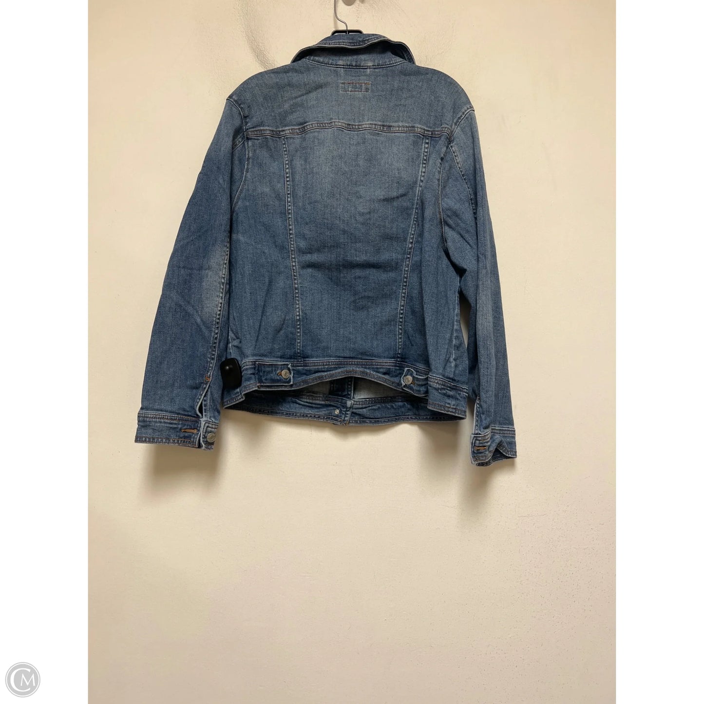 Jacket Denim By Ava & Viv In Blue Denim, Size: 1x