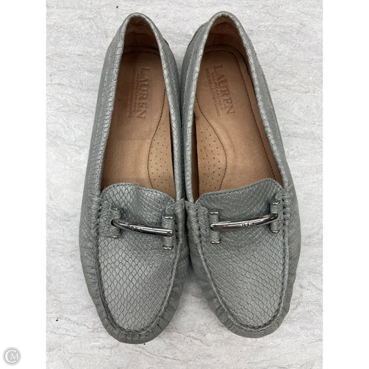 Shoes Flats By Lauren By Ralph Lauren In Grey, Size: 9.5