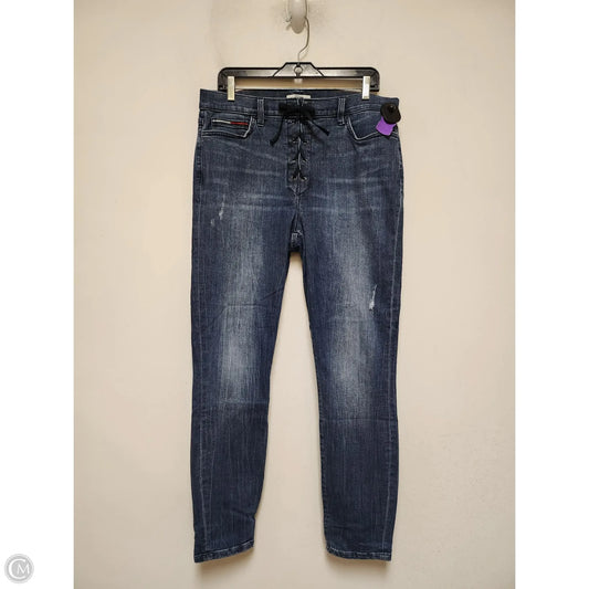 Jeans Skinny By Tommy Hilfiger In Blue Denim, Size: 12
