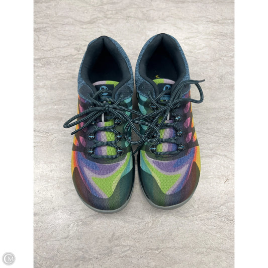 Shoes Athletic By Merrell In Rainbow Print, Size: 6.5