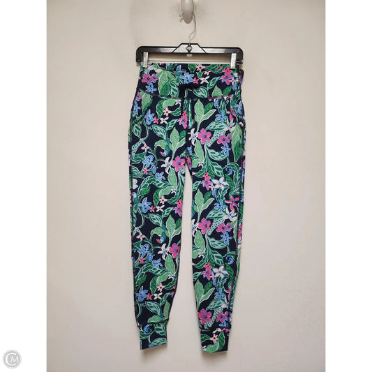 Pants Designer By Lilly Pulitzer In Floral Print, Size: Xs