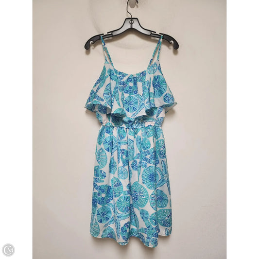 Dress Casual Short By Target-designer In Blue & White, Size: Sp
