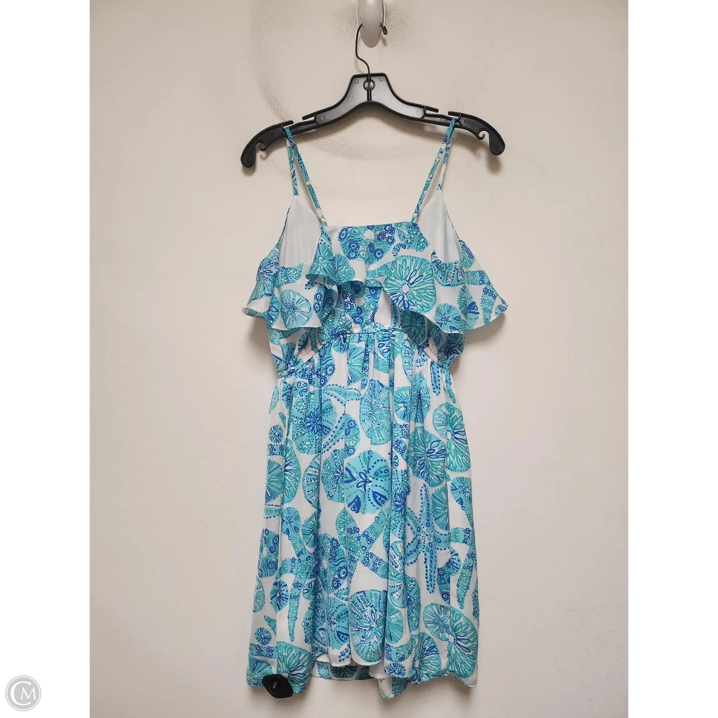 Dress Casual Short By Target-designer In Blue & White, Size: Sp