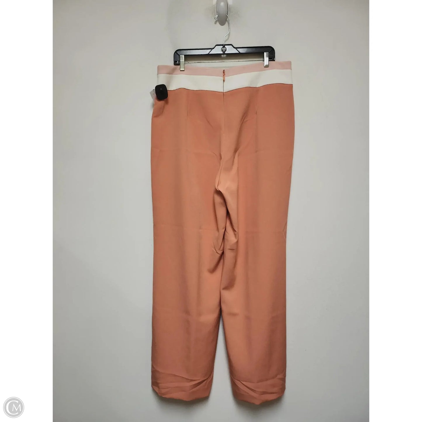 Pants Wide Leg By Eva Mendes In Orange, Size: 18