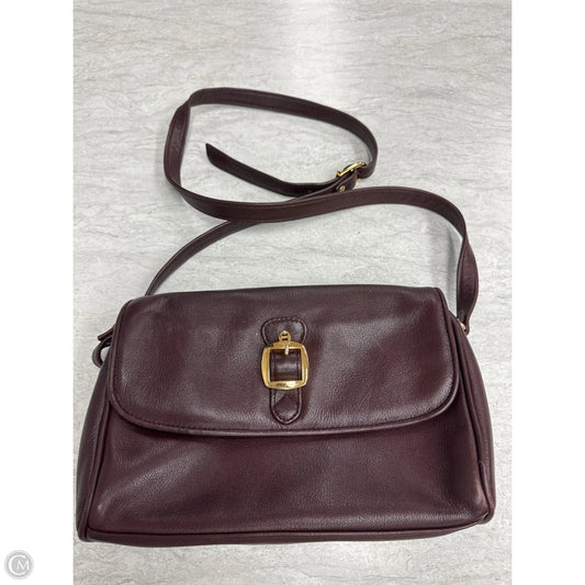Crossbody Leather By Etienne Aigner, Size: Small