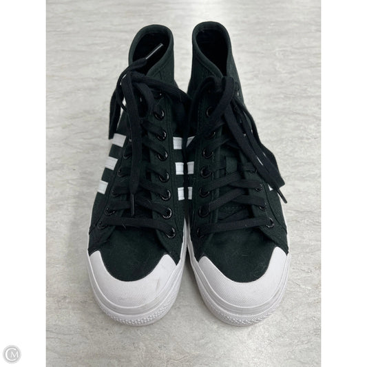 Shoes Sneakers By Adidas In Black & White, Size: 7