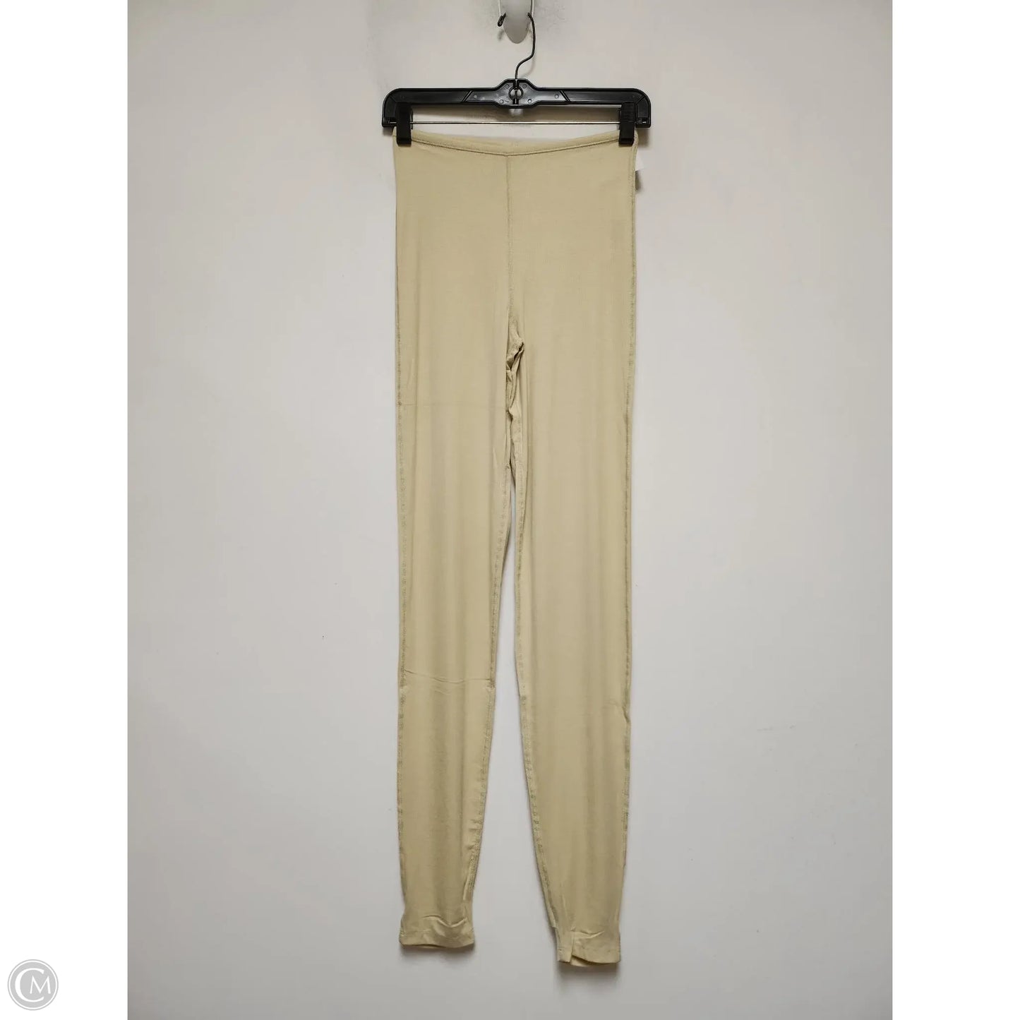 Athletic Leggings By Outdoor Voices In Tan, Size: S
