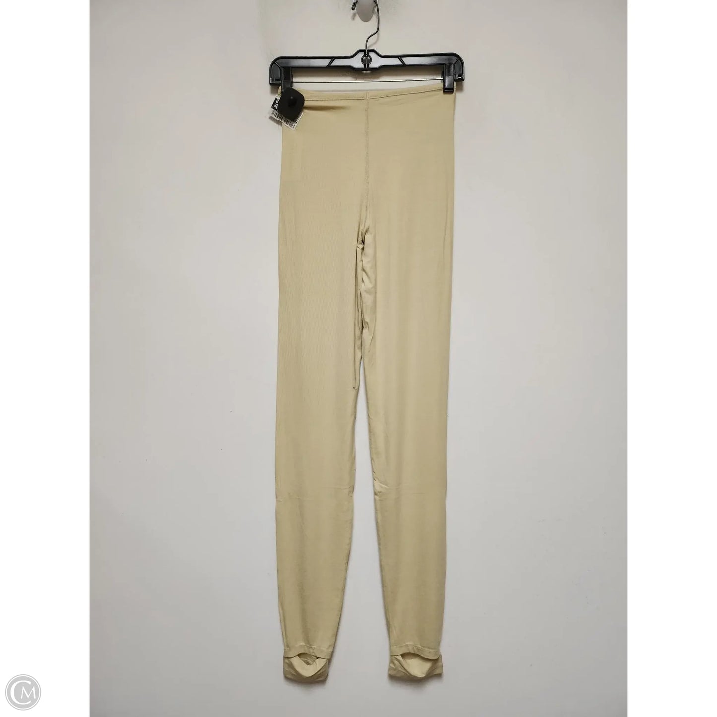 Athletic Leggings By Outdoor Voices In Tan, Size: S