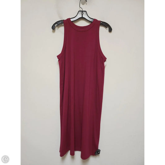 Dress Casual Midi By A New Day In Purple, Size: S