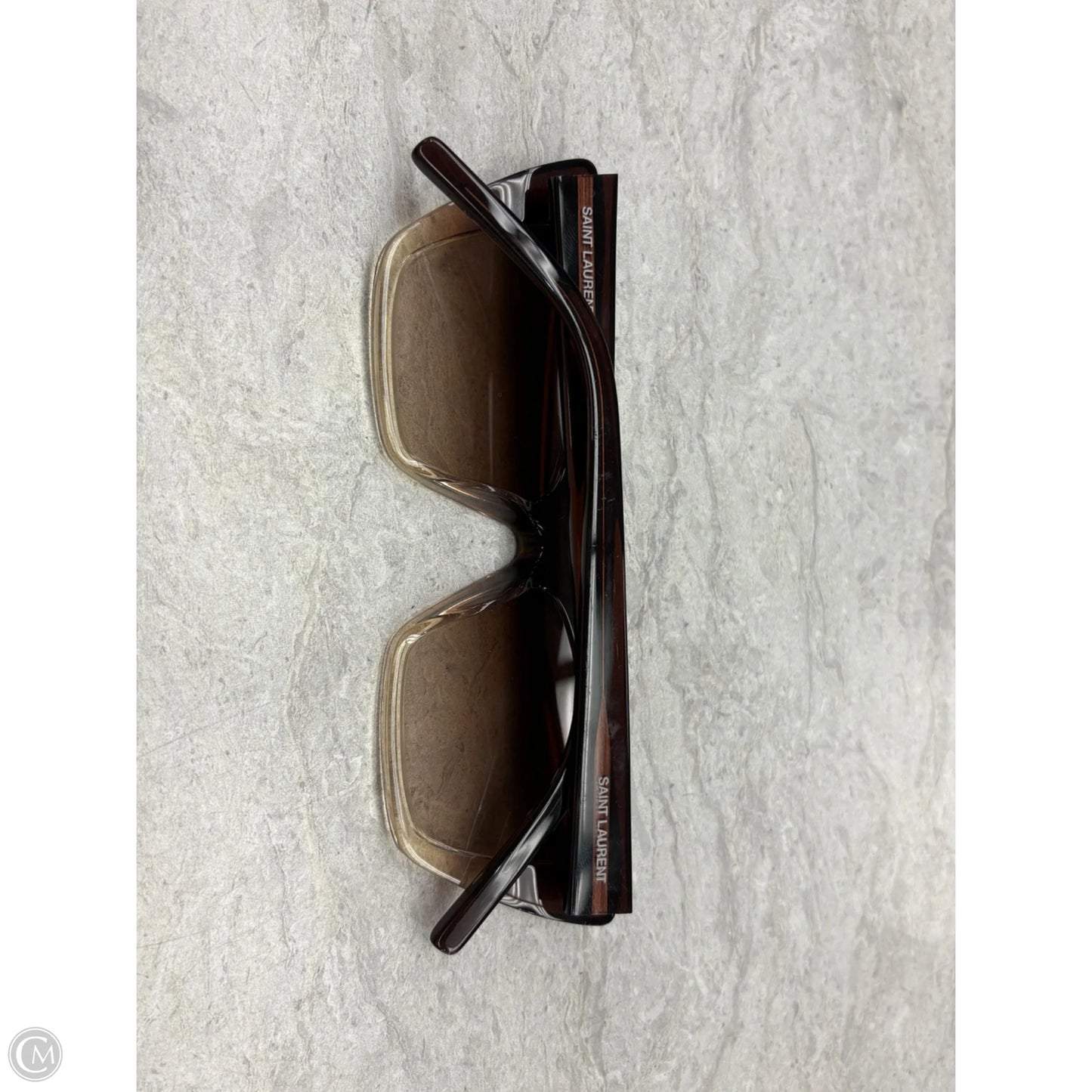 Sunglass Case Luxury Designer By Yves Saint Laurent