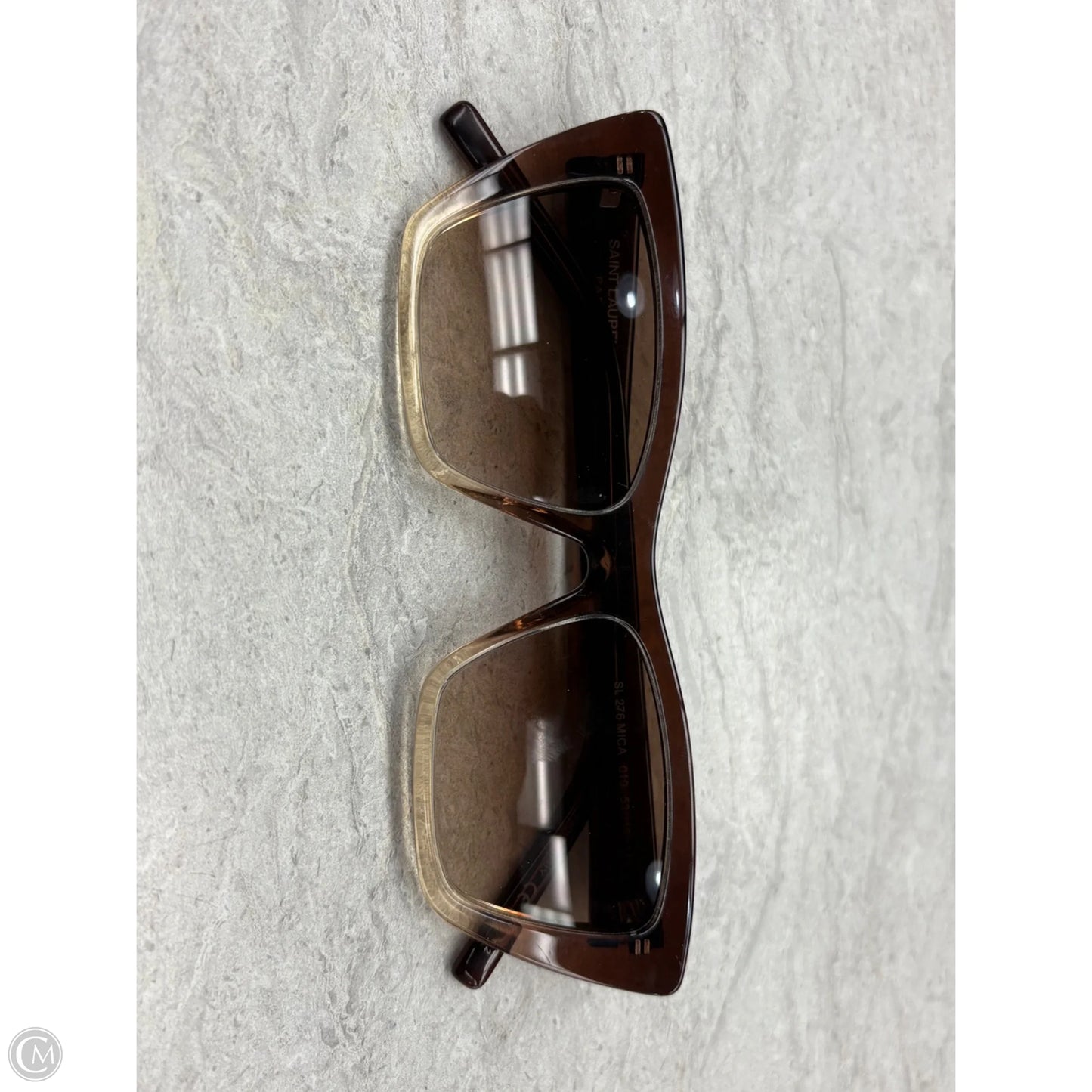 Sunglass Case Luxury Designer By Yves Saint Laurent
