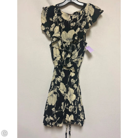 Dress Casual Short By Free People In Black & Tan, Size: Xs