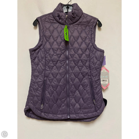 Vest Puffer & Quilted By Free Country In Purple, Size: S