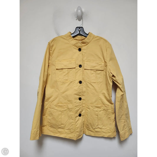 Jacket Other By Loft In Yellow, Size: L