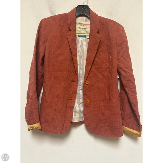 Blazer By Anthropologie In Red, Size: Xs