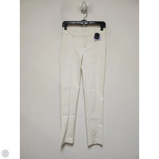 Pants Designer By Lilly Pulitzer In White, Size: 0