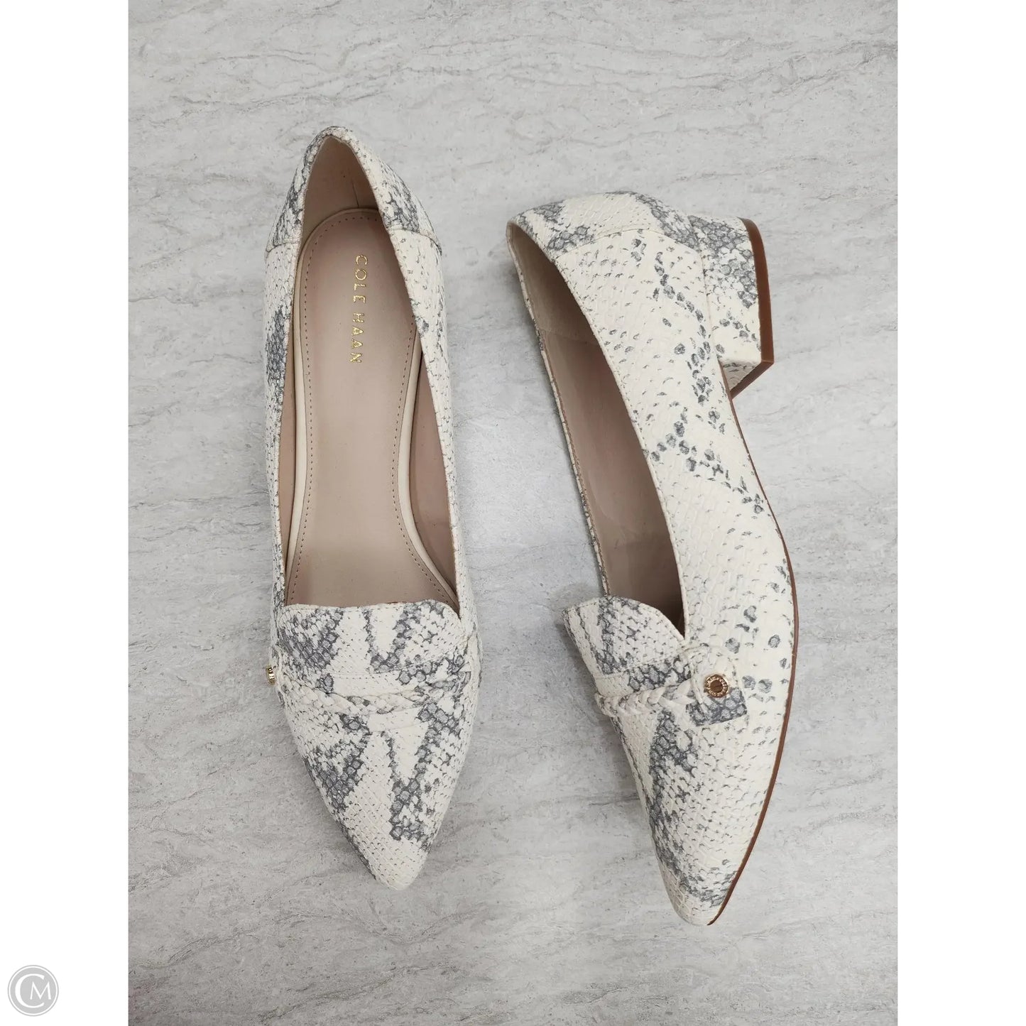 Shoes Heels Block By Cole-haan In Snakeskin Print, Size: 8.5
