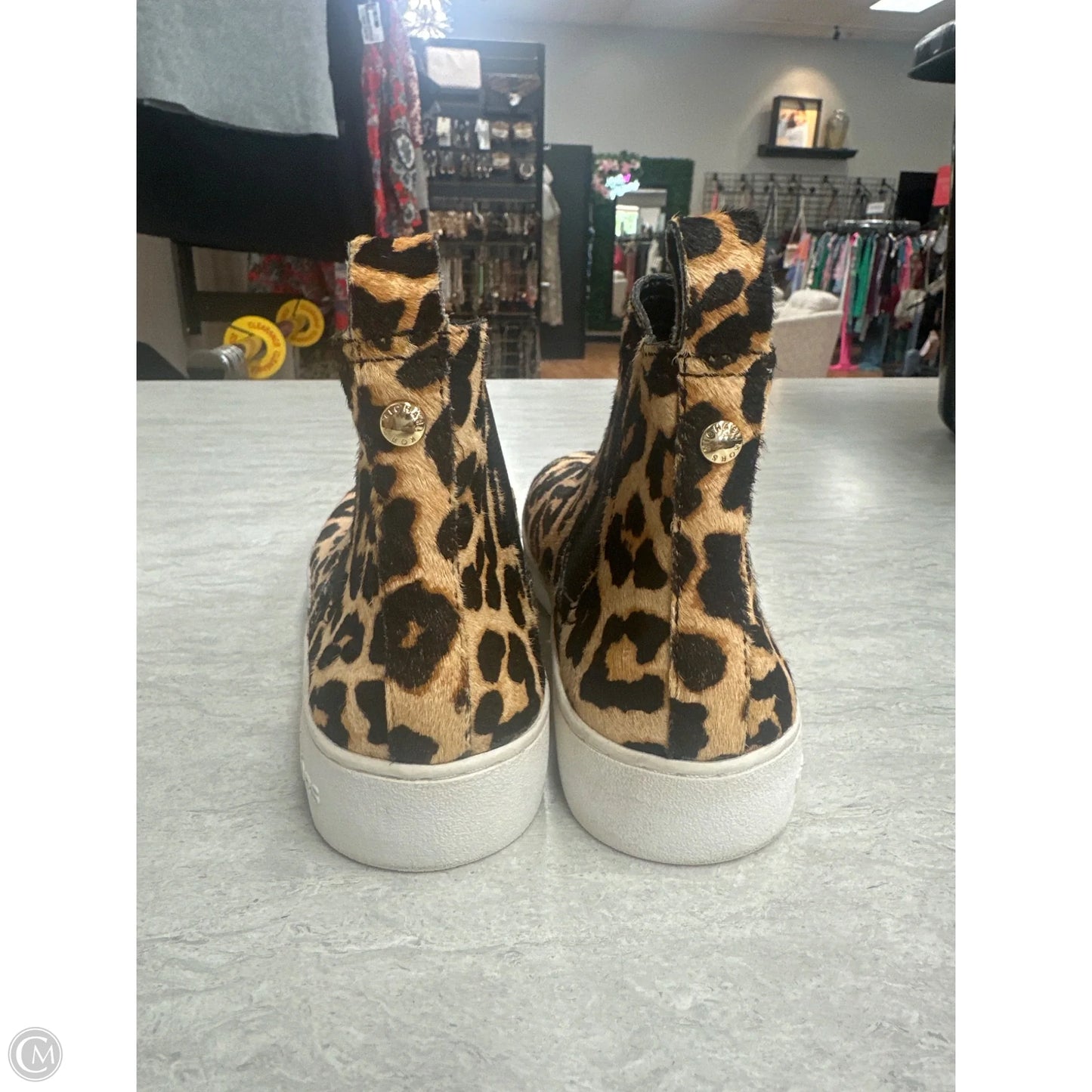 Shoes Designer By Michael Kors In Animal Print, Size: 7