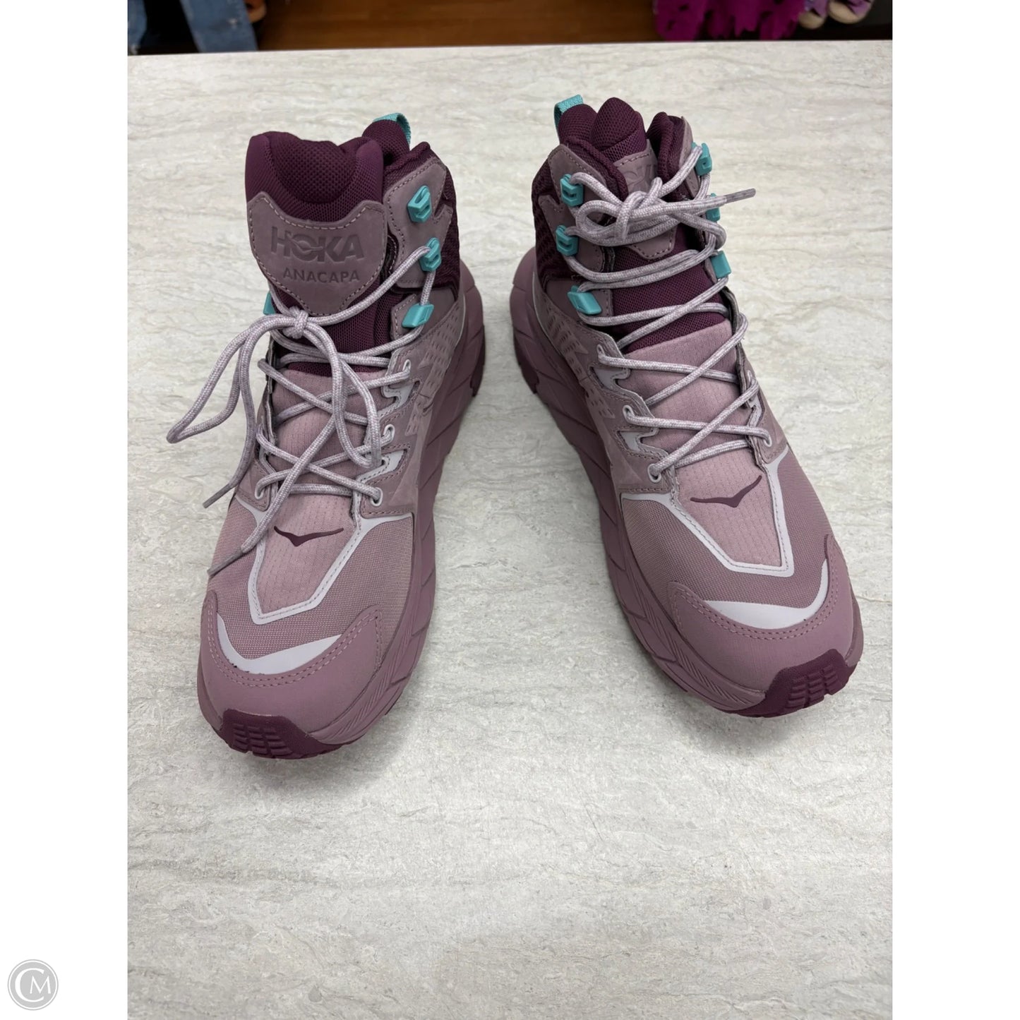 Shoes Athletic By Hoka In Purple, Size: 9