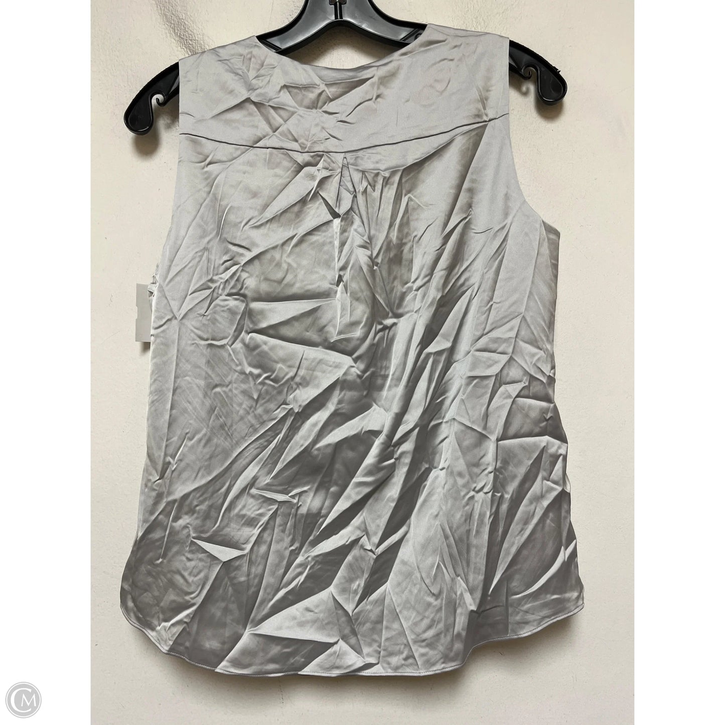 Top Sleeveless By White House Black Market In Silver, Size: Xs