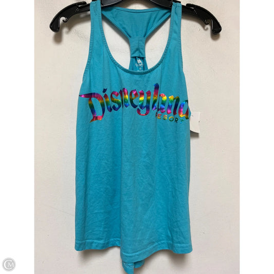 Tank Top By Walt Disney In Blue, Size: L