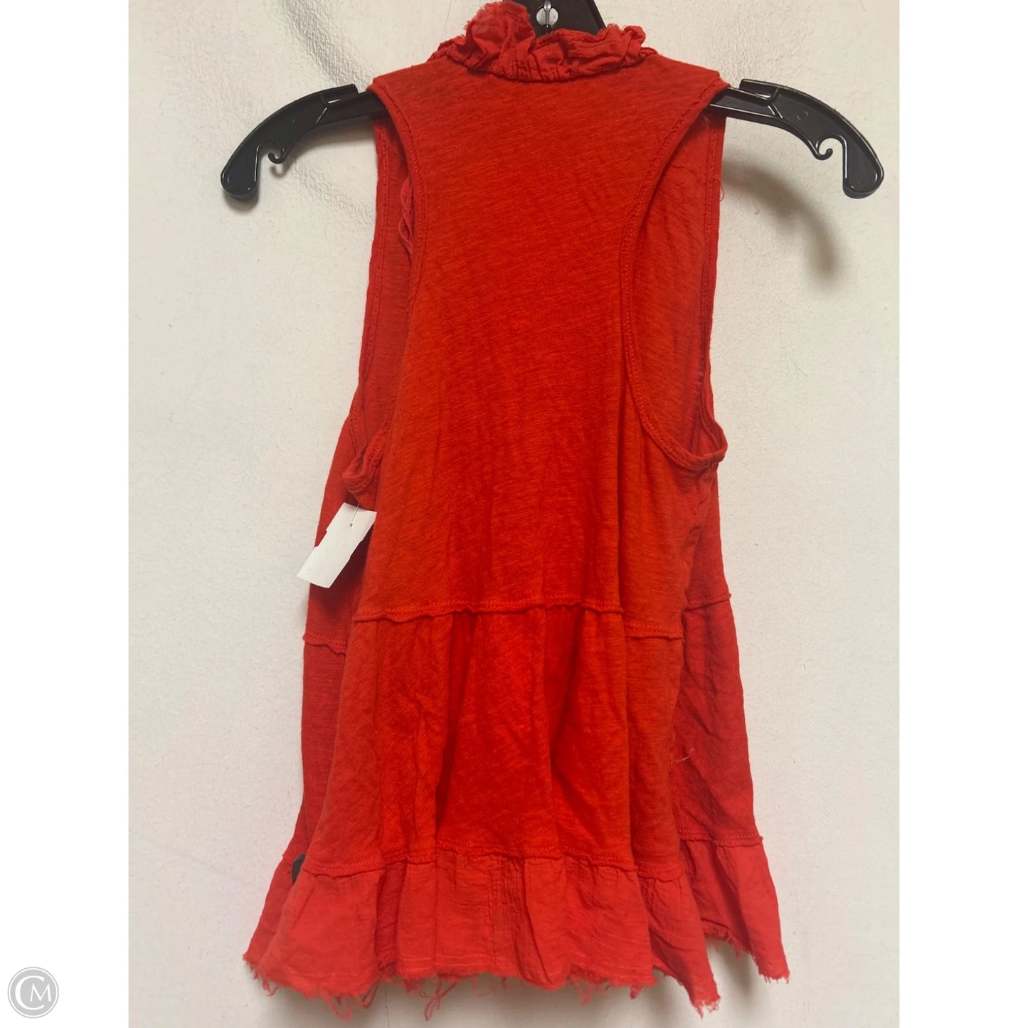 Top Sleeveless By Free People In Red, Size: Xs