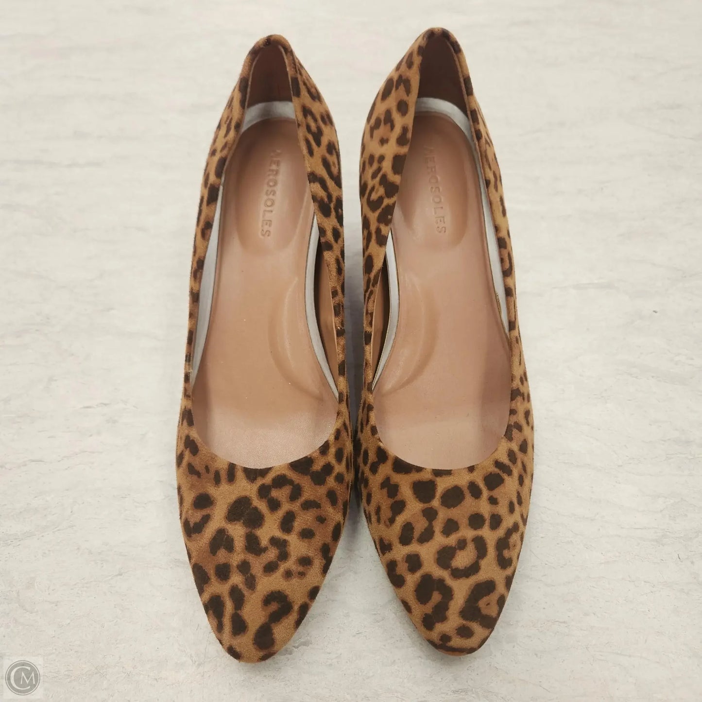 Shoes Heels Block By Aerosoles In Animal Print, Size: 9.5