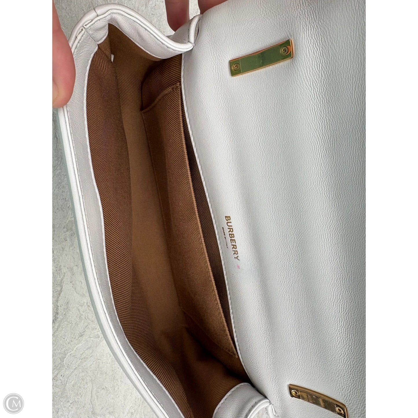 Crossbody Luxury Designer By Burberry, Size: Medium