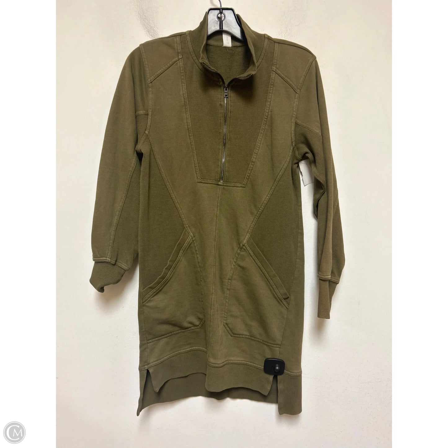 Dress Casual Short By Daily Practice By Anthropologie In Green, Size: Xxs