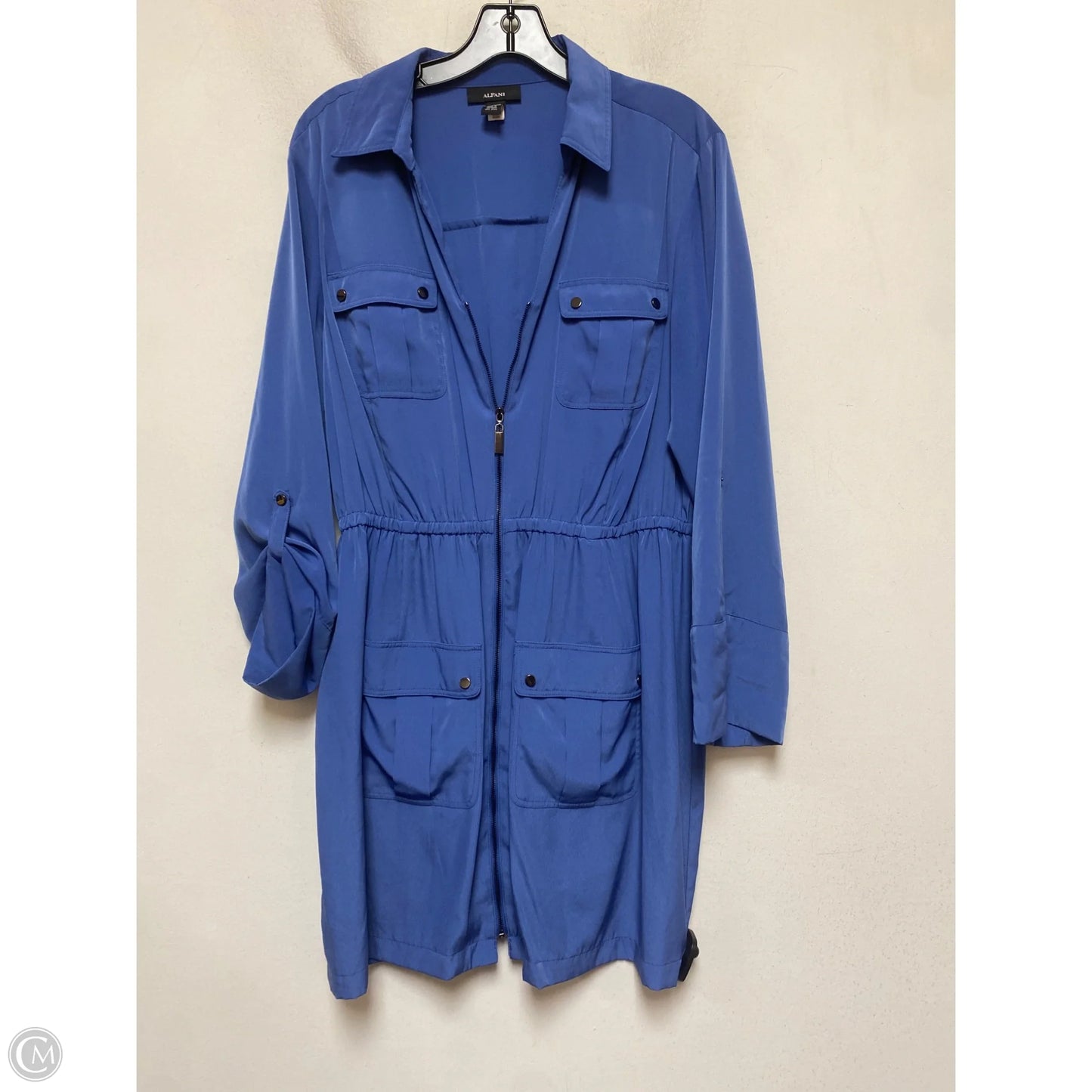 Dress Casual Short By Alfani In Blue, Size: L