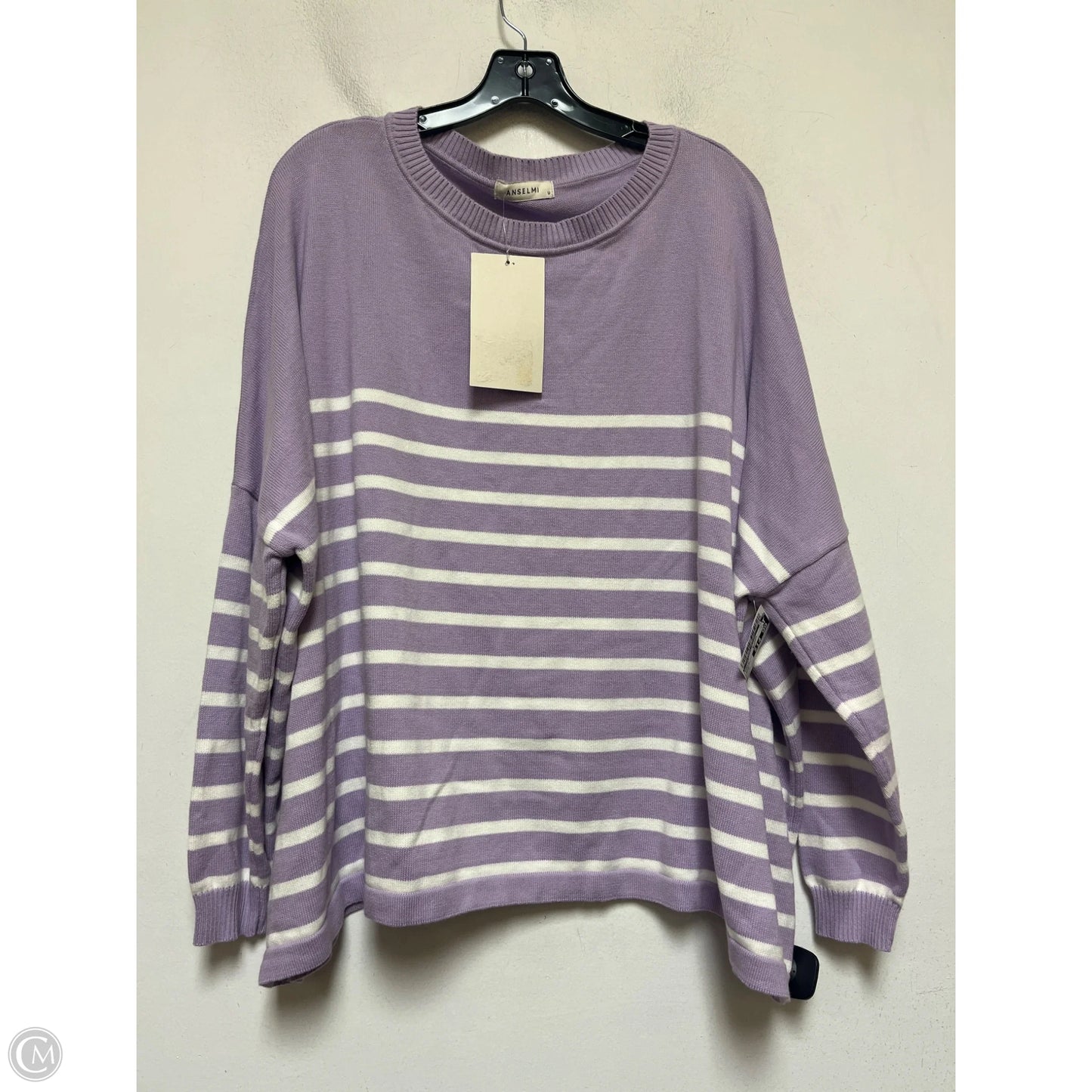 Sweater By Clothes Mentor In Purple, Size: M