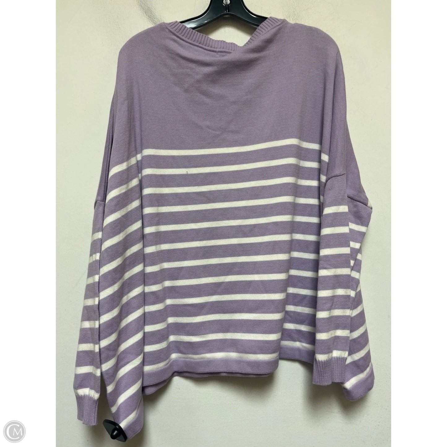 Sweater By Clothes Mentor In Purple, Size: M