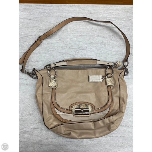 Handbag Designer By Coach, Size: Large