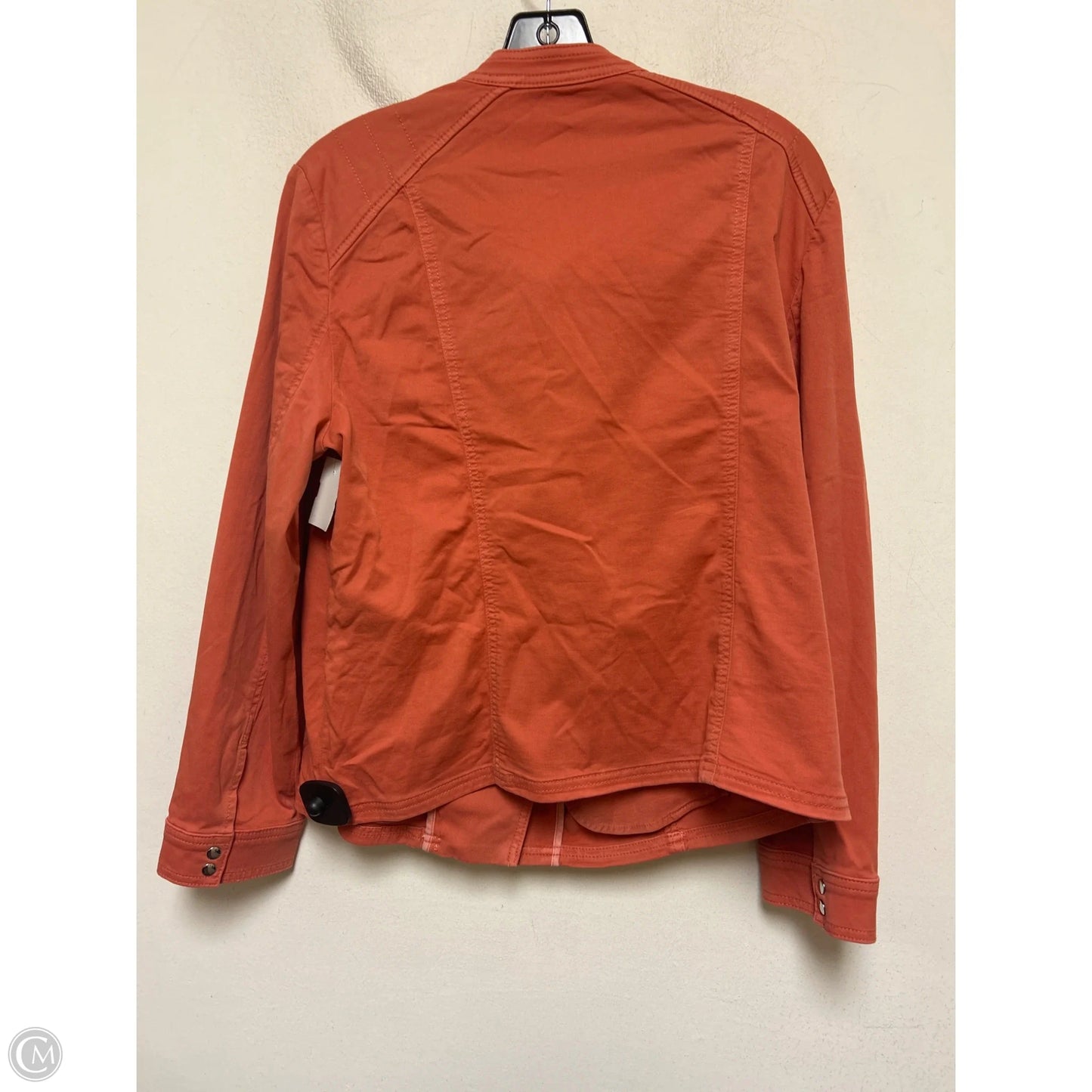 Jacket Other By Chicos In Orange, Size: L