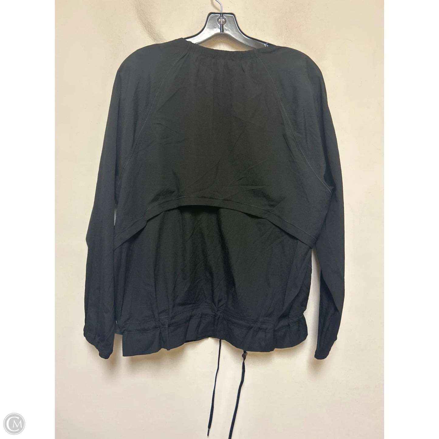 Athletic Jacket By Athleta In Black, Size: L