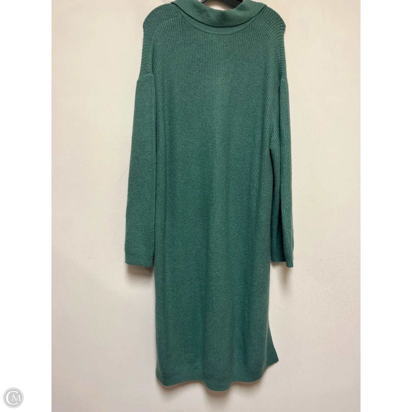 Dress Sweater By Treasure And Bond In Green, Size: L