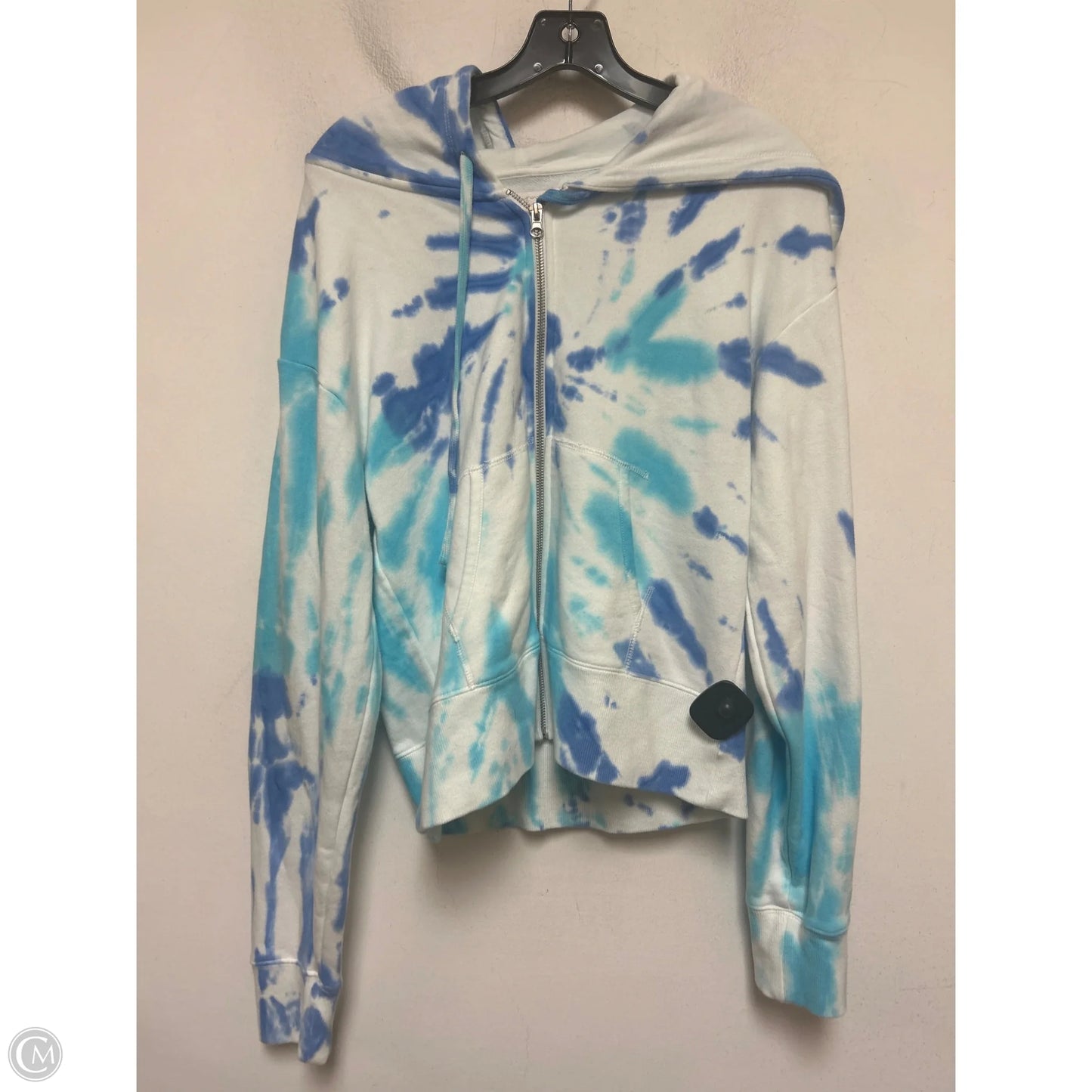 Sweatshirt Hoodie By Spiritual Gangster In Tie Dye Print, Size: L