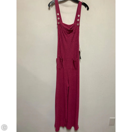 Jumpsuit By Clothes Mentor In Pink, Size: L