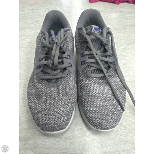 Shoes Athletic By Nike In Grey, Size: 8.5