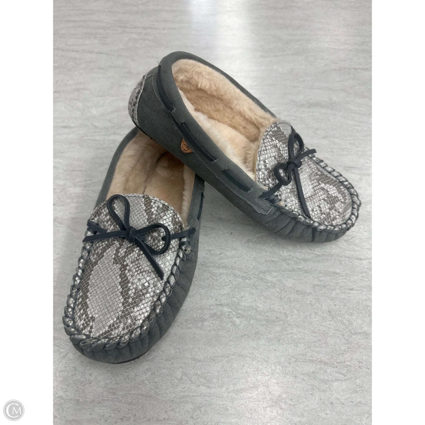 Shoes Flats By Lamo In Snakeskin Print, Size: 7