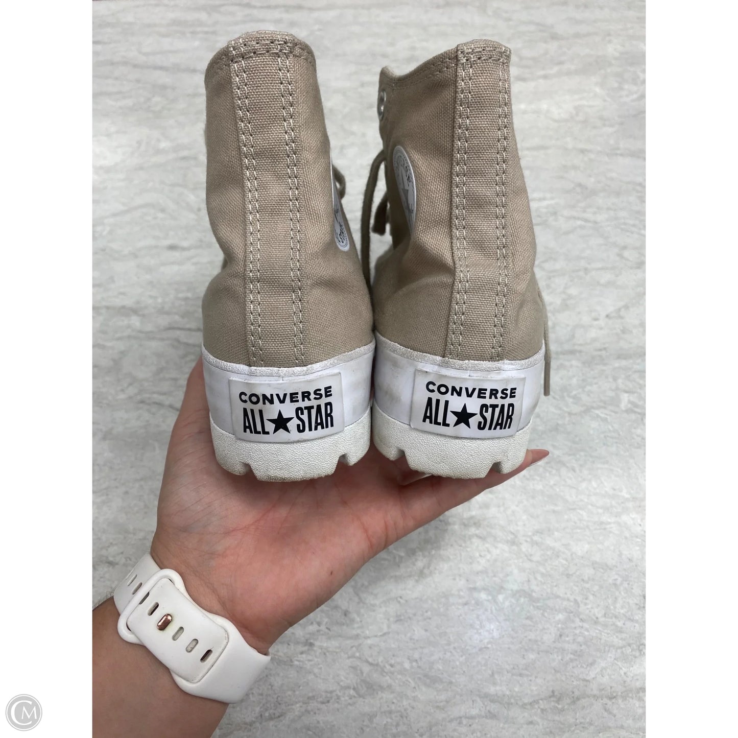 Shoes Sneakers By Converse In Tan, Size: 6