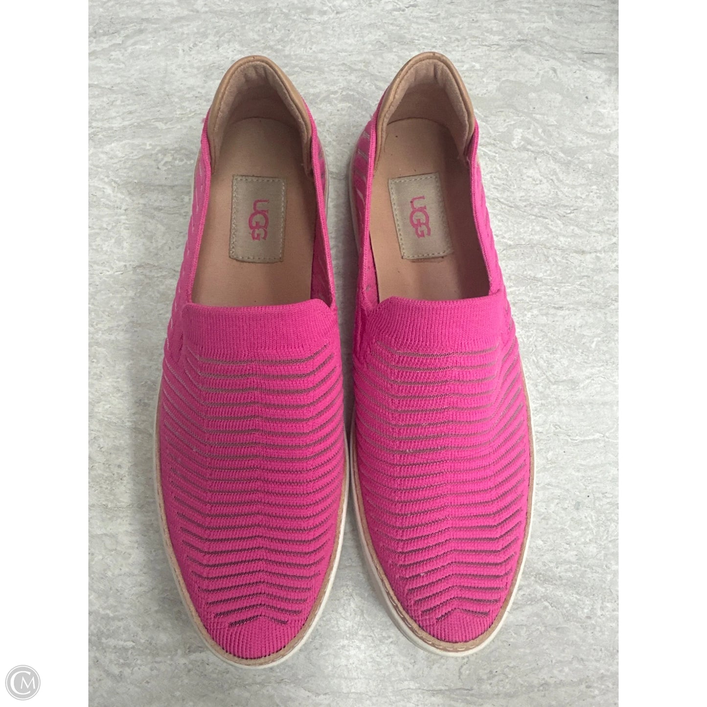 Shoes Designer By Ugg In Pink, Size: 8.5