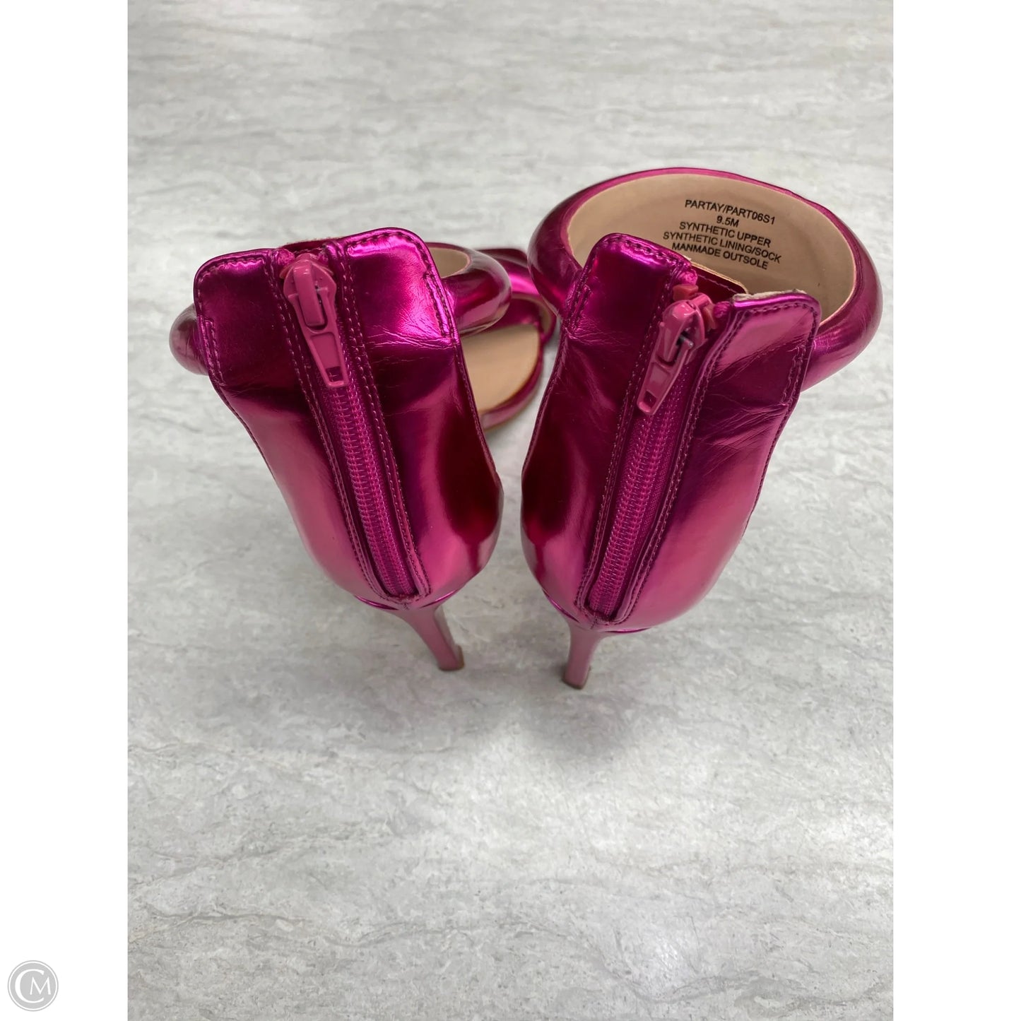 Sandals Heels Stiletto By Steve Madden In Pink, Size: 9.5