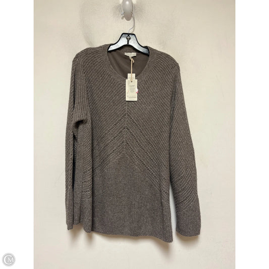Sweater By Lucky Brand In Taupe, Size: 2x